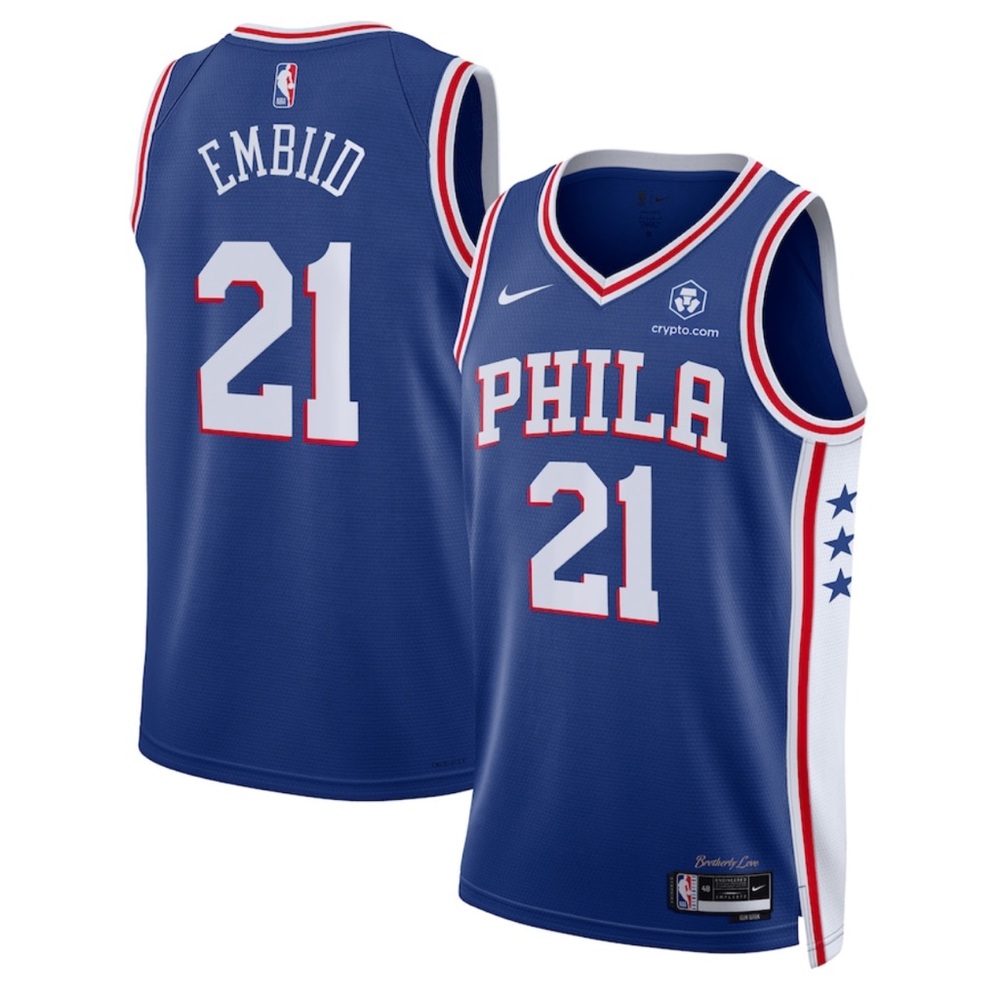 Joel Embiid Philadelphia 76ers Swingman jersey